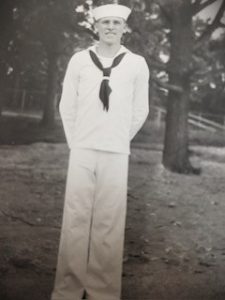 Jean Wierzbinski's father Douglas C. Longdon, US Navy (circa 1943)